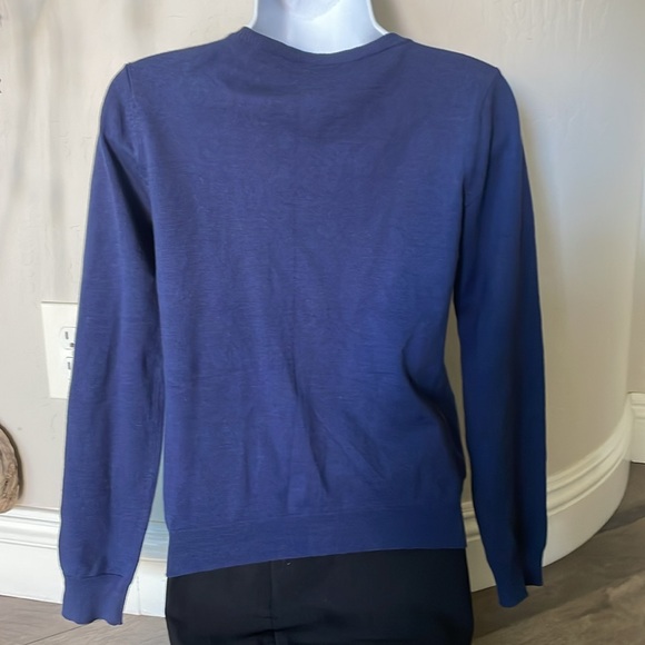 Philosophy women’s Navy Cardigan Size Small - Picture 4 of 7